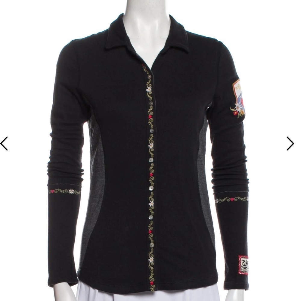 Alp N Rock Aspen Ski Long-Sleeve Henley T - Size 1(US XS)